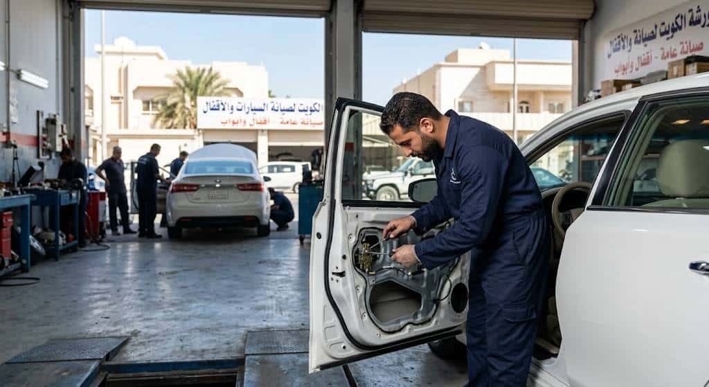 تصليح قفل باب السيارة الكويت