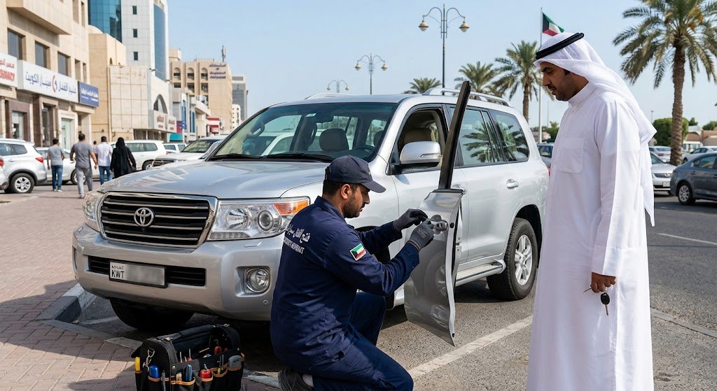 فتح سيارات الكويت خدمة 24 ساعة - فتح أبواب مقفلة