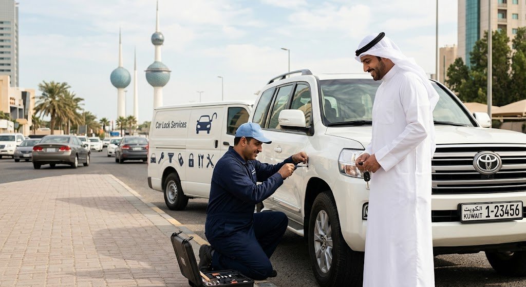 فتح أقفال سيارات الكويت - نجار سيارات متنقل