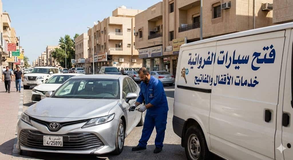 فتح سيارات الفروانية بالكويت | خدمة سريعة وآمنة لفتح الأبواب