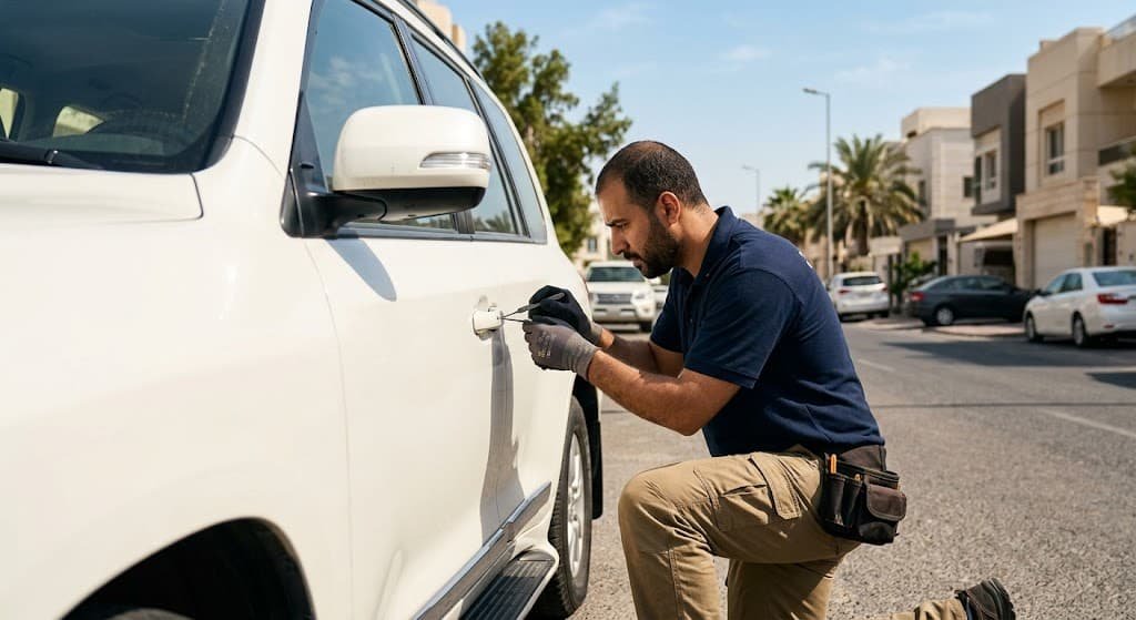فتح سيارات دسمان بالكويت بخدمة سريعة وآمنة على مدار الساعة بدون أي خدوش