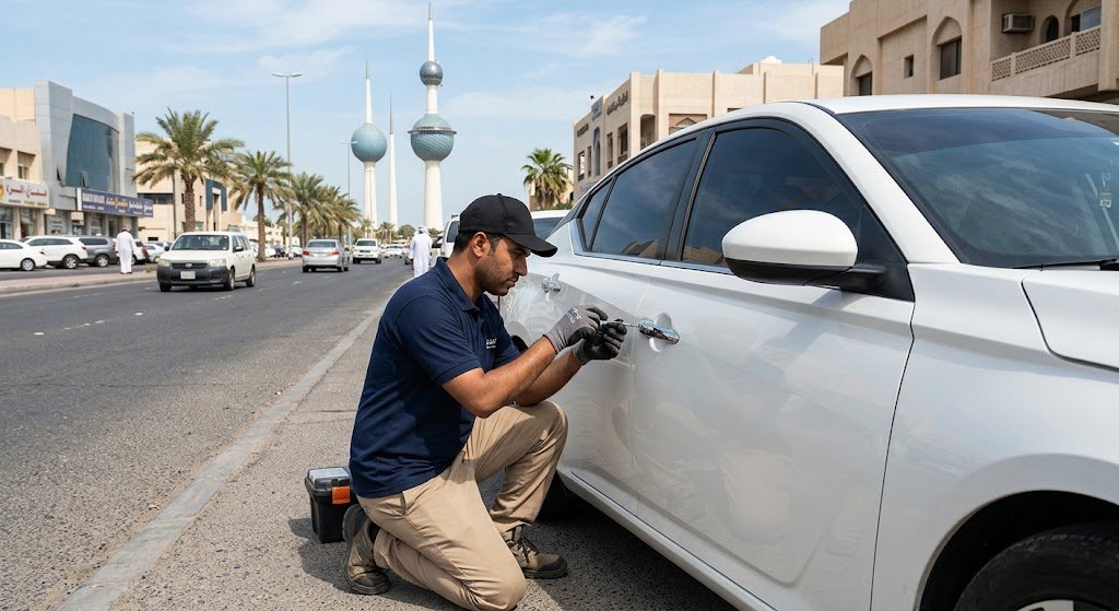أفضل وأسرع خدمات فتح سيارات الشدادية بالكويت بدون خدش أو ضرر للباب