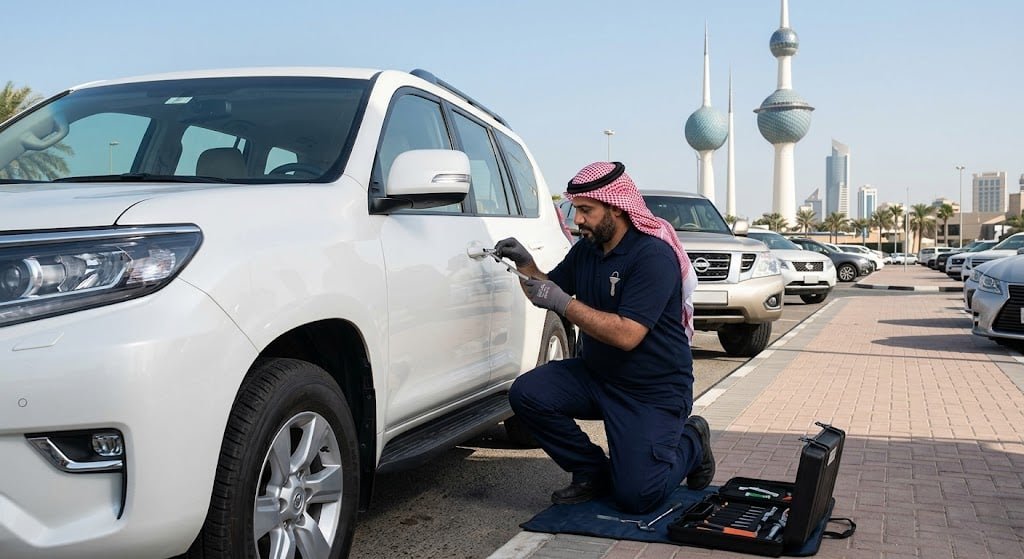 فتح سيارات الخالدية بالكويت