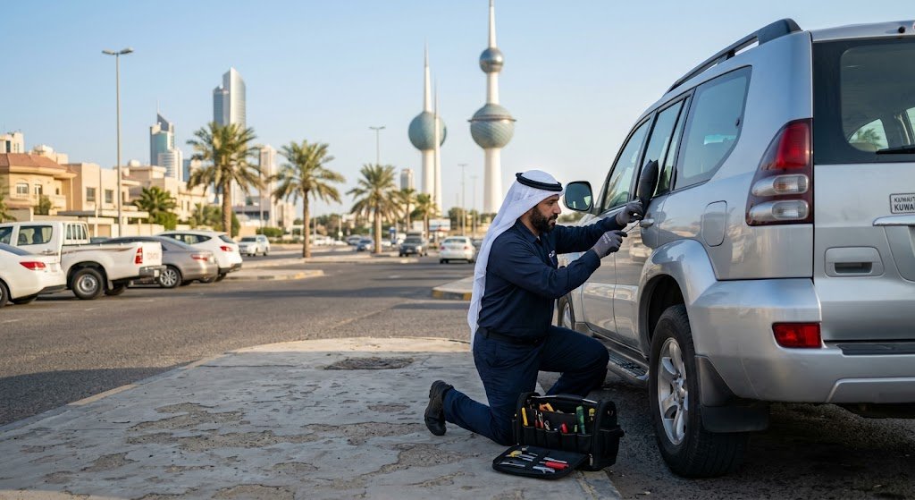 فتح سيارات عبدالله السالم بالكويت