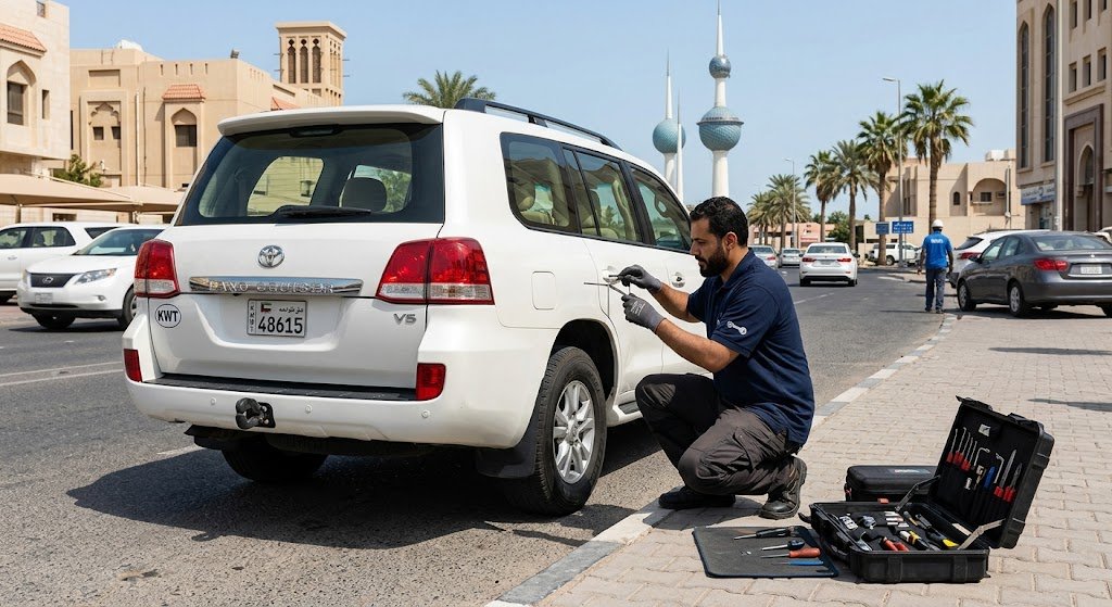 شركة فتح أقفال سيارات الكويت بدون تكسير أو خدش