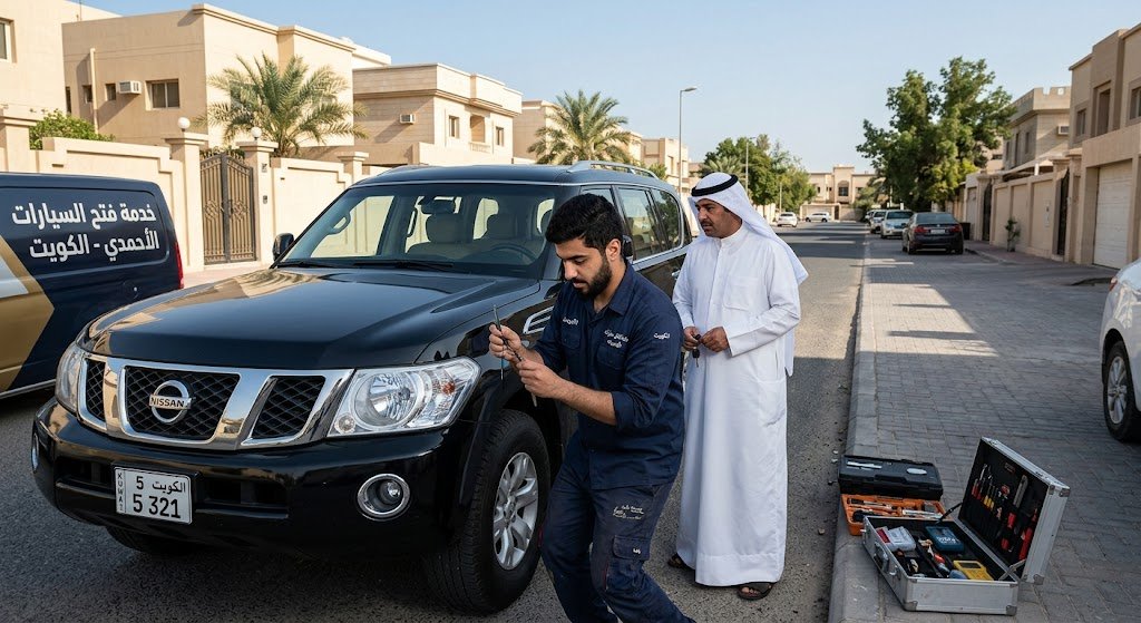 فتح اقفال سيارات الاحمدي بالكويت - خدمة فتح ابواب السيارات بدون أضرار