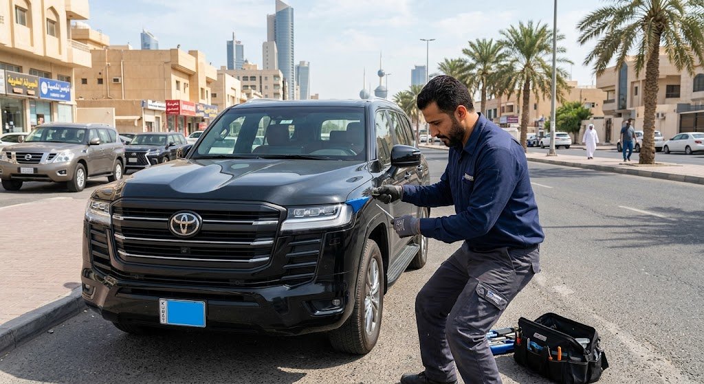 فتح اقفال سيارات خيطان بالكويت - خدمات فتح أبواب السيارات المغلقة بأمان واحترافية