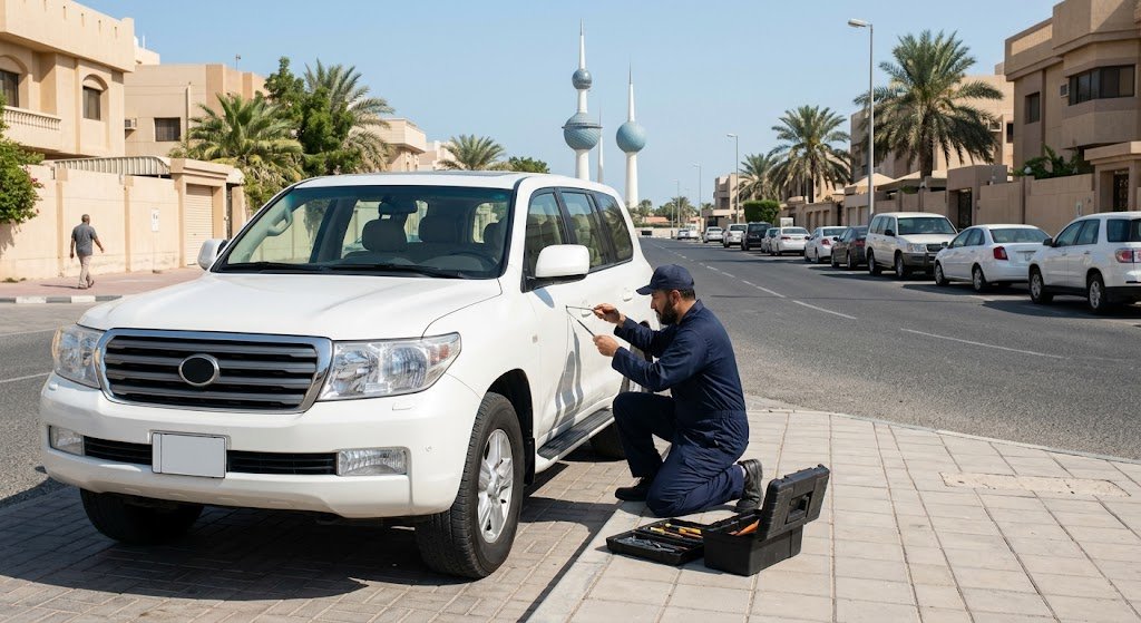 فتح اقفال سيارات الرميثية بالكويت - خدمات فتح أبواب السيارات المغلقة بأمان واحترافية